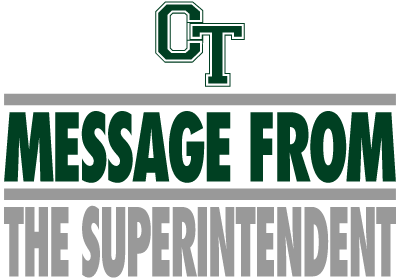 Message from THE SUPERINTENDENT