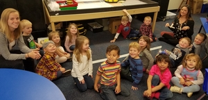 Pre-k makes catapults!