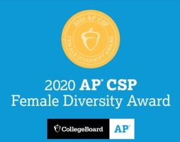 OTHS Earns AP Computer Science Female Diversity Award