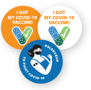 Vaccination Stickers