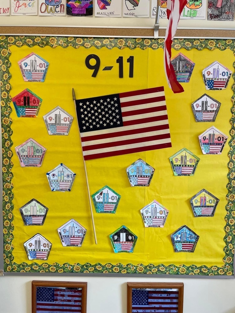 3rd grade display on 9/11