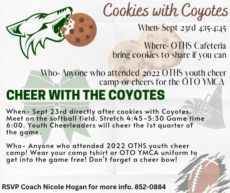 cheer with our coyotes