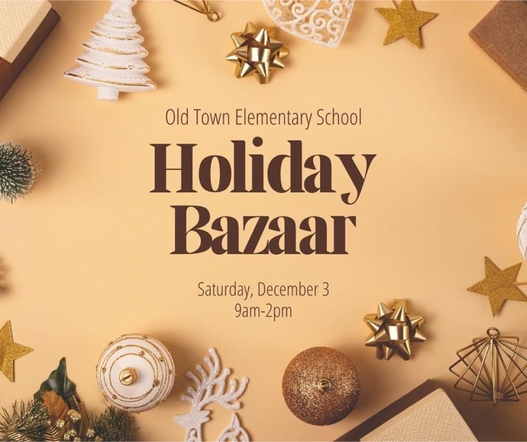 Holiday Bazaar flyer