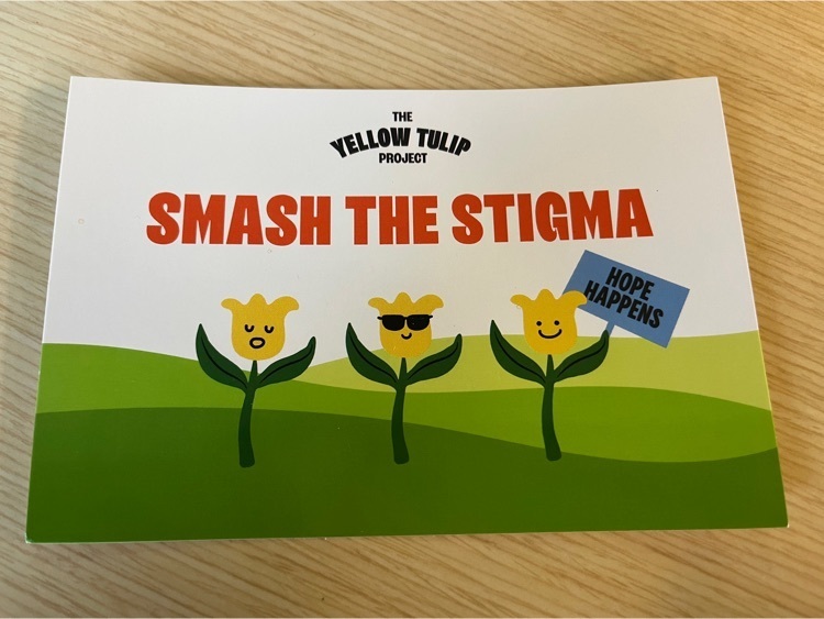 Smash the Stigma The Yellow Tulip Project card