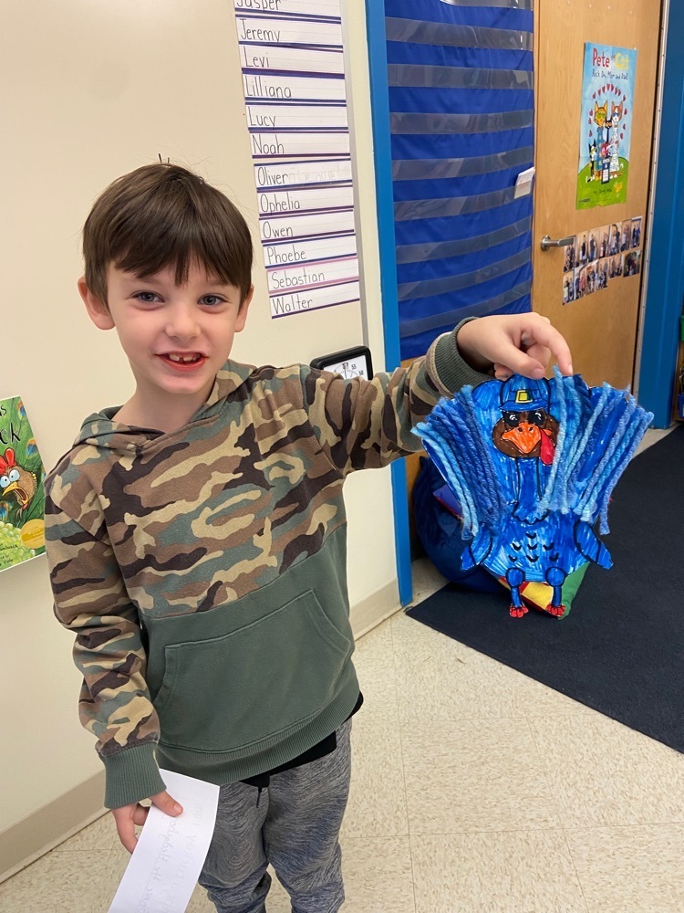 Kindergartener with turkey picture disguised as Sonic the Hedgehog 